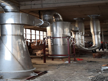 气流干燥机调试现场