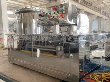 湿法制粒机制作完成