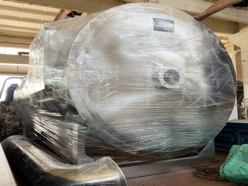 全不锈钢热风炉制作完成。