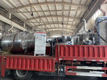 某化工企业定制搅拌罐装车发货