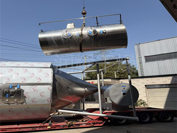 超大型喷雾干燥塔装车发货